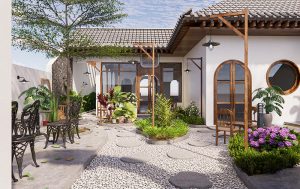 Thiết kế cảnh quan quán Rio Cafe