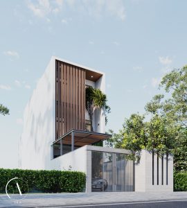 Thiết kế nhà phố hiện đại, đẹp mắt với diện tích nhỏ