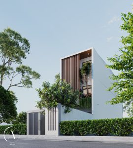Thiết kế nhà phố hiện đại với diện tích nhỏ gọn, xinh xắn