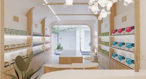 Thiết kế showroom sang trọng Posy