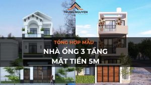 50+ mẫu nhà ống đẹp 3 tầng 5m hiện đại, xu hướng năm 2024
