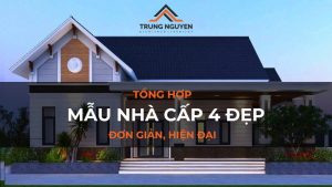 TOP mẫu nhà cấp 4 đẹp, đơn giản, hiện đại không thể bỏ qua