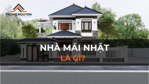 Nhà mái Nhật là gì? Phân biệt nhà mái Nhật và nhà mái Thái