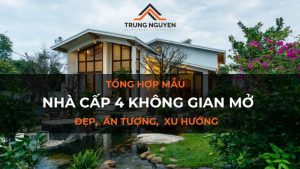 Nhà cấp 4 không gian mở