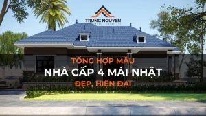 25+ mẫu nhà cấp 4 mái Nhật đẹp, hiện đại, ấn tượng nhất 2024