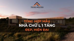 60+ mẫu nhà chữ L 1 tầng đẹp, hiện đại và tiện nghi nhất 2024