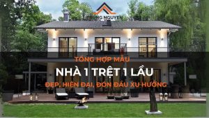 Nhà 1 trệt 1 lầu