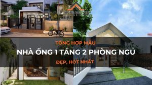 Nhà ống 1 tầng 2 phòng ngủ