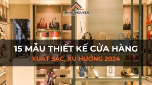 15 mẫu thiết kế cửa hàng xuất sắc