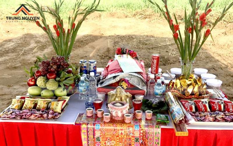 Cúng động thổ mượn tuổi làm nhà