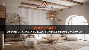 Phong cách Wabi-Sabi: Vẻ đẹp không hoàn hảo, an yên & triết lý thiết kế