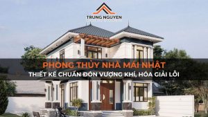 Phong thủy nhà mái Nhật: Thiết kế chuẩn đón vượng khí, hóa giải lỗi