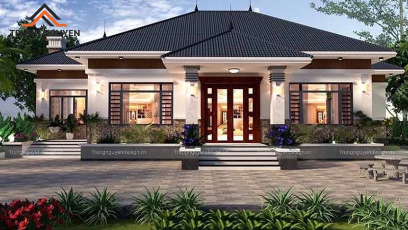 Thiết kế sân vườn kết hợp hồ cá Koi mang lại sinh khí và cân bằng năng lượng