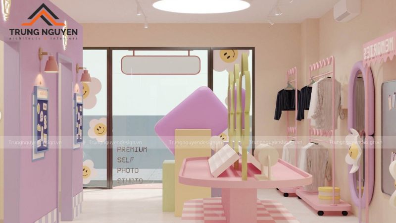 Hệ thống thông gió và điều hòa giúp giữ không gian photobooth luôn mát mẻ