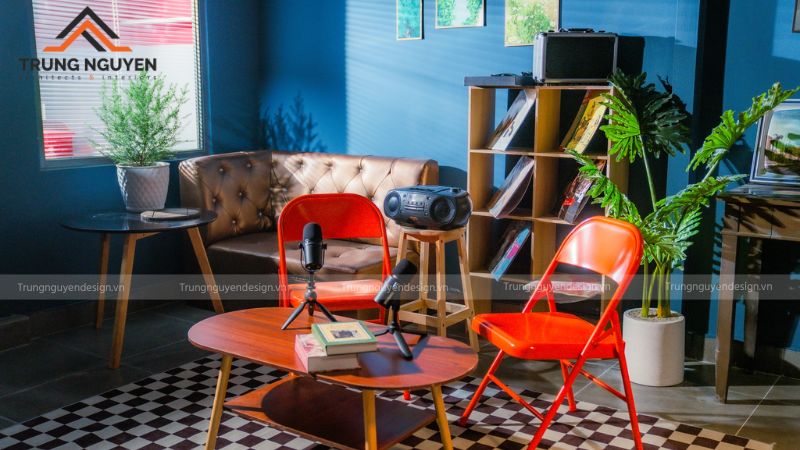Một setup podcast bài bản thể hiện sự chỉn chu và chuyên nghiệ