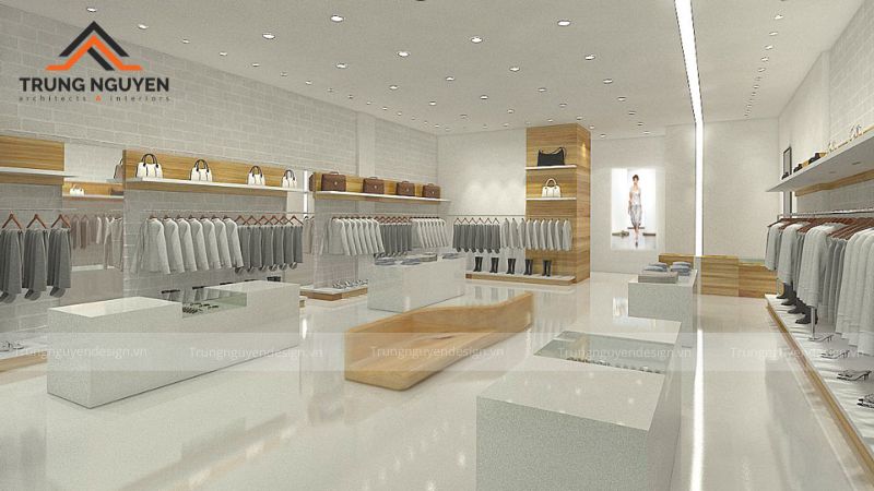 Mặt tiền cửa hàng được chiếu sáng ấn tượng sẽ nổi bật trên phố, khơi gợi sự tò mò và mời gọi khách hàng bước vào