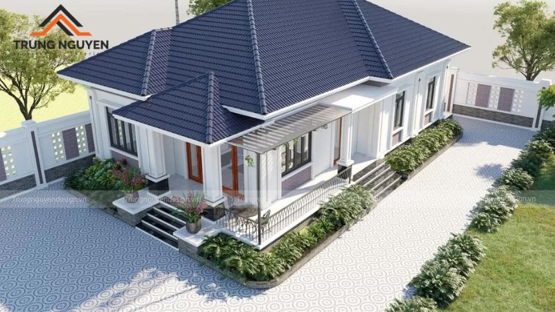 Thi công mái Nhật đòi hỏi độ chính xác cao trong kết cấu và kỹ thuật xử lý