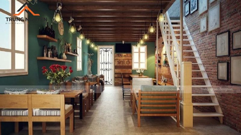 Thiết kế quán cafe mang đậm dấu ấn thời gian và cảm xúc hoài cổ