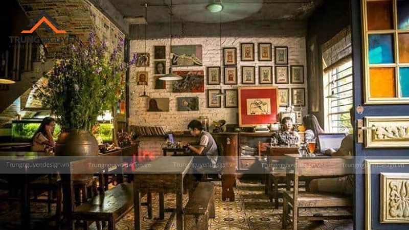 Phong cách cafe cổ điển Sài Gòn xưa