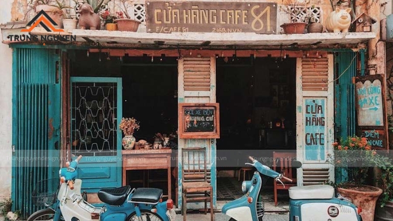 Phong cách cafe cổ điển Retro