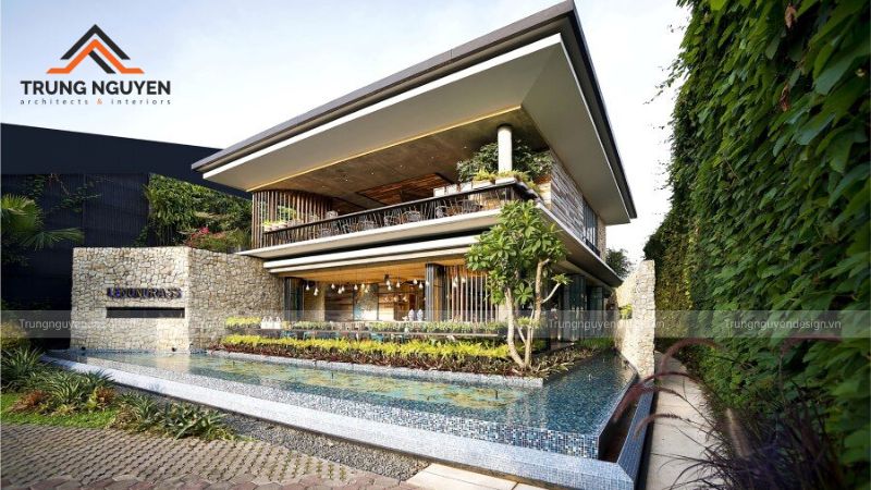 Phong cách nhiệt đới mang đến cảm giác thư giãn, gần gũi với thiên nhiên