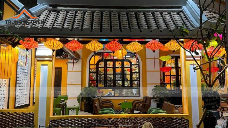 Yếu tố phong thủy như hướng cửa, vị trí quầy bar