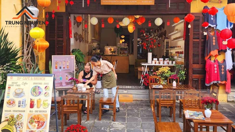 Thiết kế quán cafe Hội An