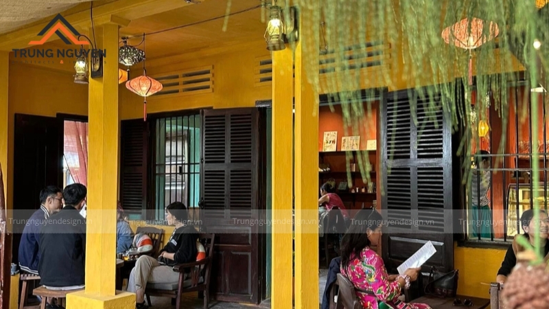 Tổng thể một dự án quán cafe Hội An
