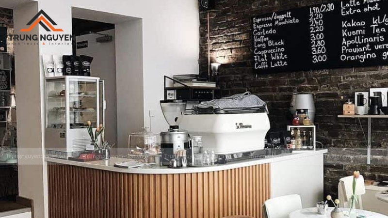 Quán cafe phong cách Bắc Âu tối giản, hiện đại