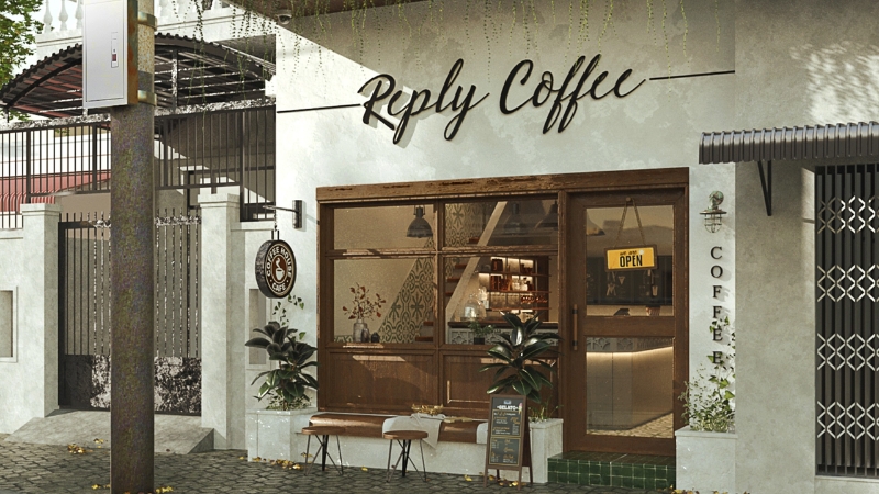 Quán cafe phong cách Vintage hiện đại