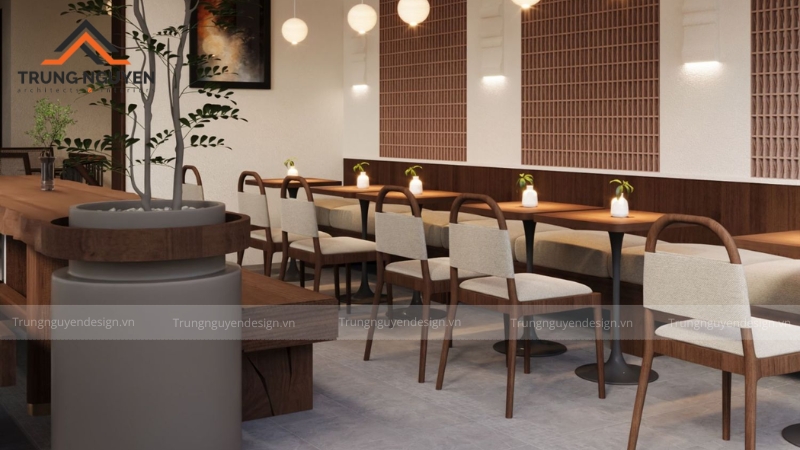 Sự đa dạng về kết cấu bề mặt và các điểm nhấn từ nội thất độc đáo