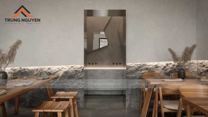 Không gian quán cafe phong cách hiện đại (Modern)