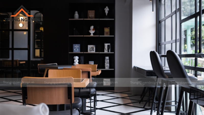 Cách bố trí không gian khoa học cho một quán cafe]