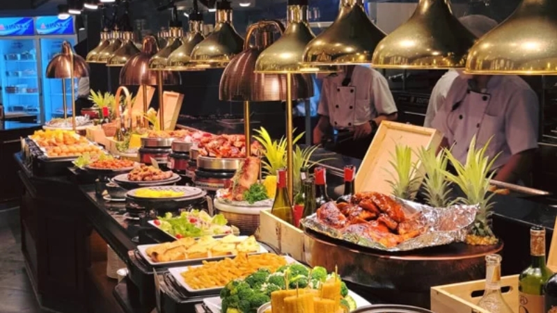 Thiết kế nhà hàng buffet